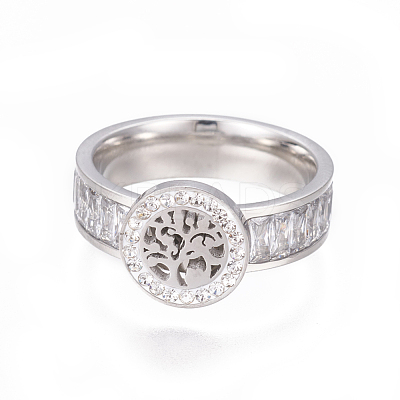 304 Stainless Steel Finger Rings RJEW-F098-03P-1
