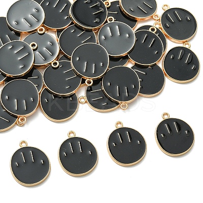 35Pcs Alloy Enamel Pendants ENAM-YW0008-01C-1