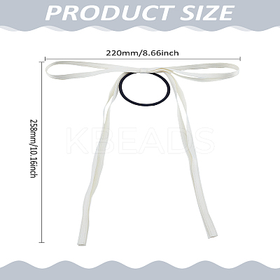 1Pc Satin Hair Ties PHAR-LP0002-17B-1