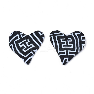 Handmade Polymer Clay Pendants CLAY-N010-045A-1