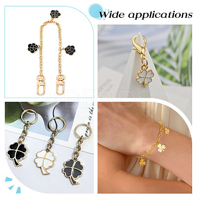 100Pcs Alloy Enamel Pendants ENAM-ME0001-53-1