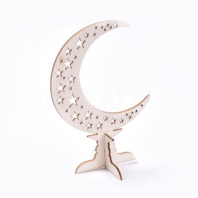 Eid Mubarak Wooden Ornaments X-WOOD-D022-A05-1