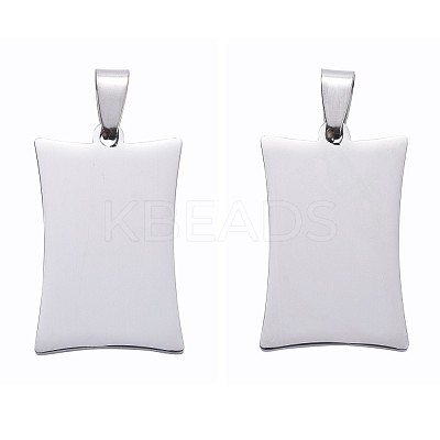 Tarnish Resistant 304 Stainless Steel Pendants STAS-I140-25S-1