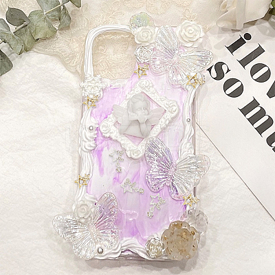 36Pcs 2 Style Star Alloy Rhinestone Cabochons MRMJ-OC0003-36-1