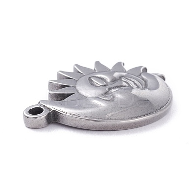 Non-Tarnish 304 Stainless Steel Pendants STAS-P288-03P-1