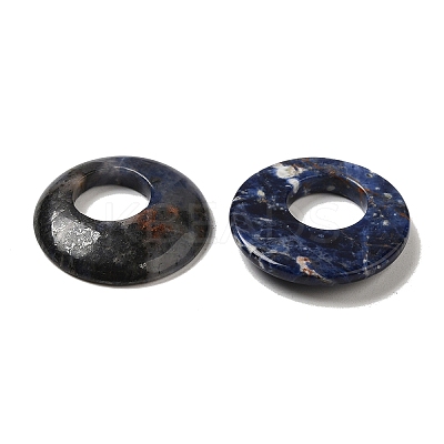 Natural Sodalite Pendants G-T122-76L-1