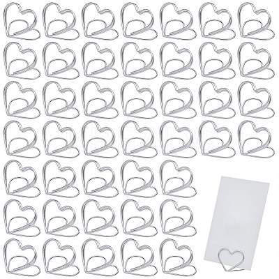 32Pcs Mini Iron Place Card Holders ODIS-SP0001-08P-1