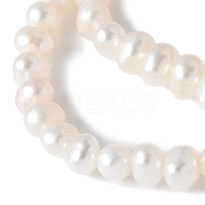 Natural Cultured Freshwater Pearl Beads Strands PEAR-I007-07K-04-1