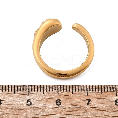 304 Stainless Steel Cuff Rings RJEW-Q011-04G-B-1
