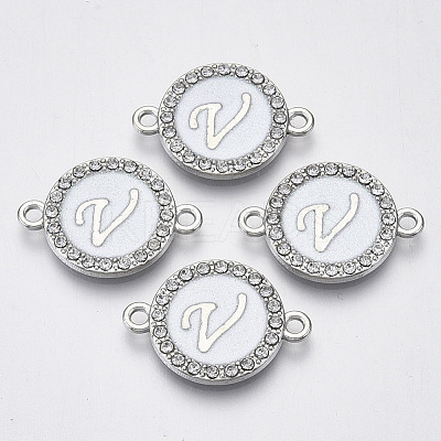 Alloy Enamel Links Connectors ENAM-TAC0003-01S-04V-1