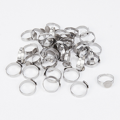 DIY Finger Rings Making Kits DIY-UN0001-14P-1