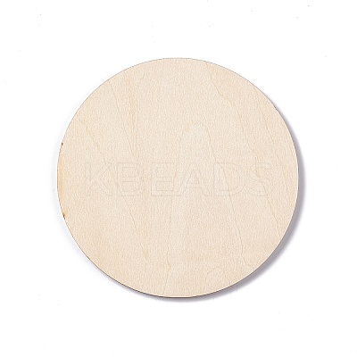 Wooden Carved Cup Mats AJEW-P103-01E-1