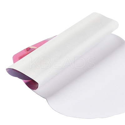 50 Pieces Liquid Metal Creative Waterproof Paper Stickers STIC-R001-03-1