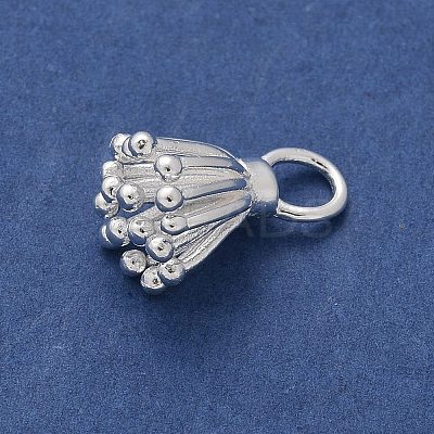 925 Sterling Silver Dandelion Flower Charms STER-D300-25S-1