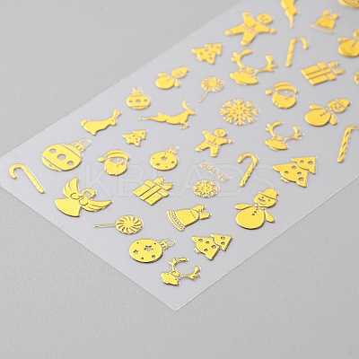 Christmas PET Self Adhesive Festive Stickers DIY-WH0349-80D-01-1