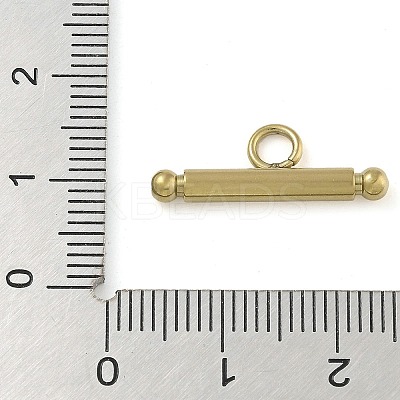 Ion Plating(IP) 304 Stainless Steel Pendants STAS-B075-08G-1