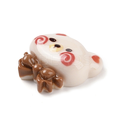 Bear Bread Opaque Resin Decoden Cabochons CRES-Q220-05A-1