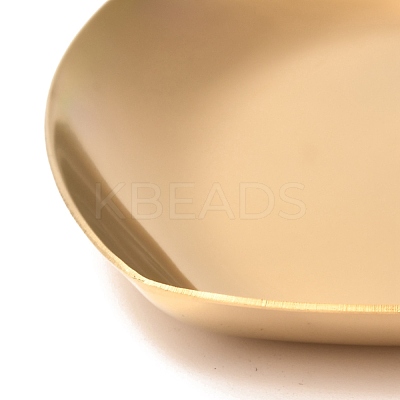 Heart 430 Stainless Steel Jewelry Display Plate STAS-P289-02G-1