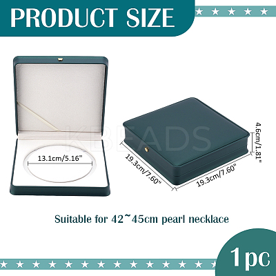 Square PU Leather Single Necklace Boxes AJEW-WH0016-59B-1
