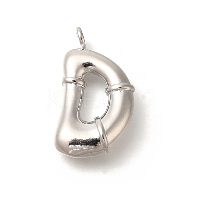 Rack Plating Brass Pendants KK-I722-08P-D-1
