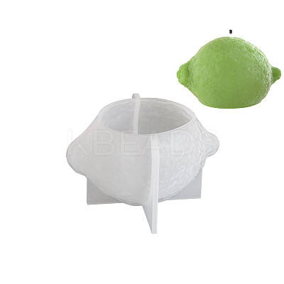 3D Lemon DIY Silicone Candle Molds SIMO-G010-08B-1