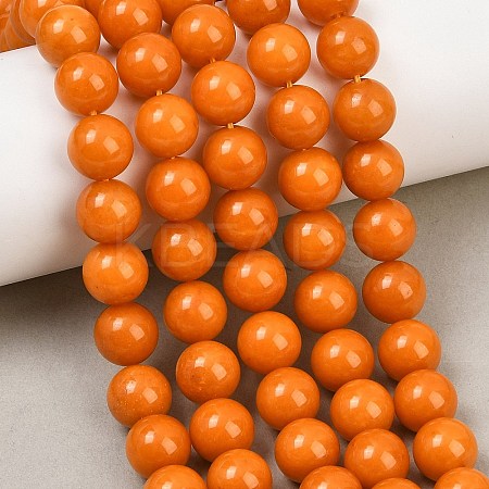 Dyed Natural White Jade Beads Strands GG-CBAD029-A08-10mm-1