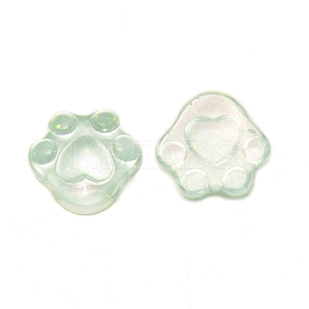 Transparent Resin Cabochons RESI-CJC0013-03A-1