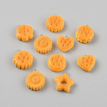 Resin Pendants RESI-TAC0040-02A-1