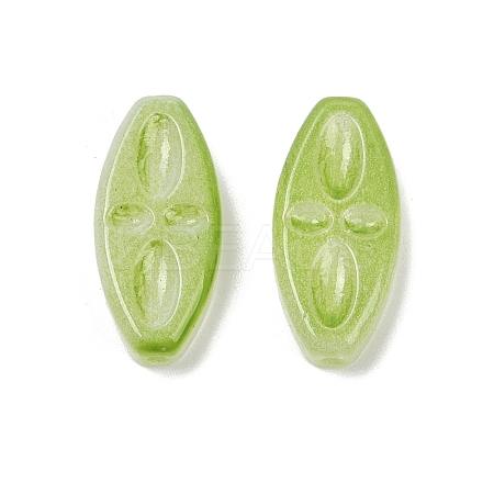 Transparent Glass Beads DGLA-E004-14K-1