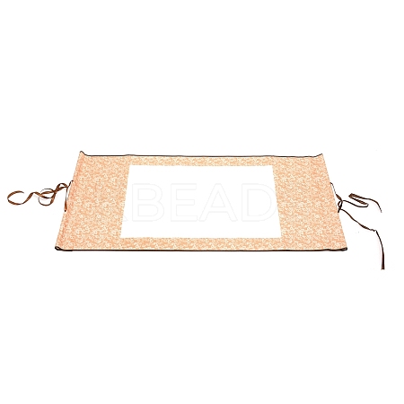Polyester Horizontal Painted Scroll LS-AJEW-WH0230-78B-1