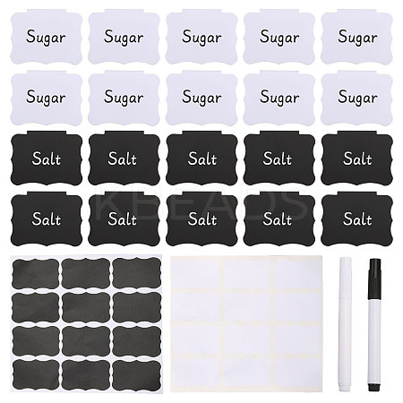 Erasable PVC Price Tags Set ODIS-CA0001-18-1