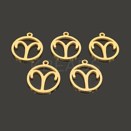 PVD Vacuum Plating 304 Stainless Steel Pendants LS-STAS-TAC0002-32C-1