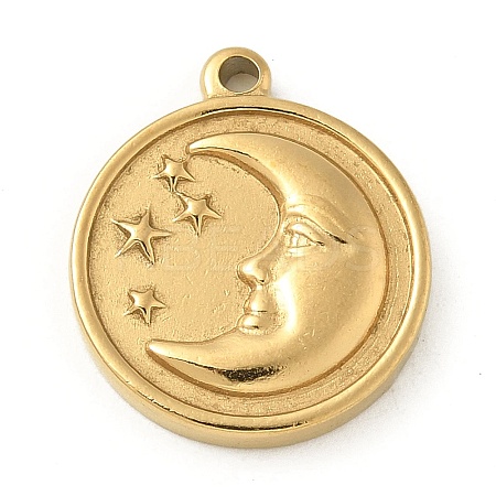 304 Stainless Steel Pendants STAS-I322-04G-1