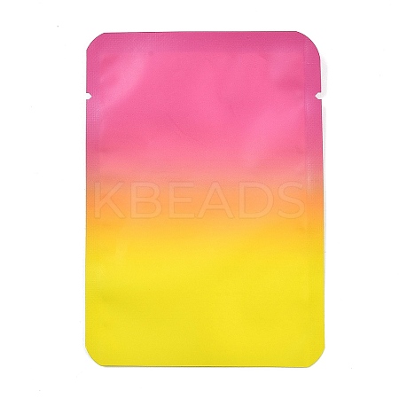 Two Tone Rectangle Plastic Zip Top Gift Bags OPP-C003-01A-01-1