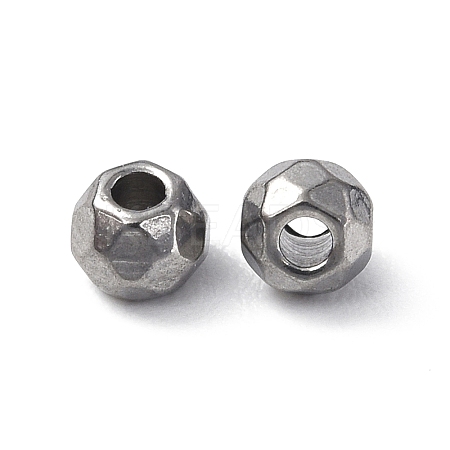 Non-Tarnish 201 Stainless Steel Beads X-STAS-G298-08A-P-1