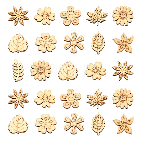 Wood Cabochons WOOD-CJ0001-31-1