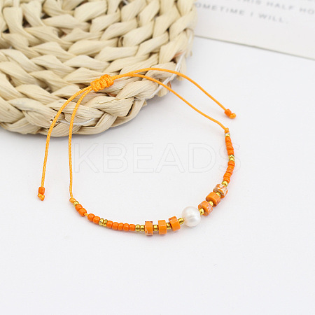 New Colorful Beaded Bracelet Sweet and Cute Girl Style Adjustable Imitation Pearl Bracelet Versatile Bracelet AR4716-4-1