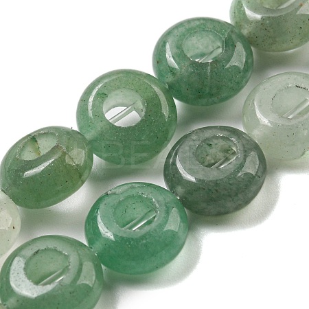 Natural Green Aventurine Beads Strands G-P536-A02-01-1
