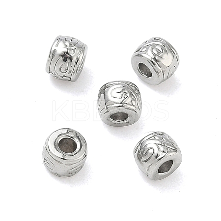 304 Stainless Steel Beads STAS-D204-41P-1