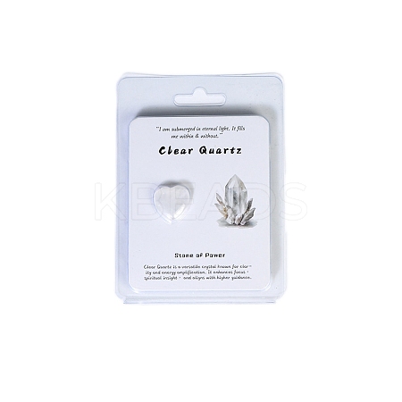 Moon Shape Natural Quartz Crystal Display Decorations PW-WGEF7B7-05-1
