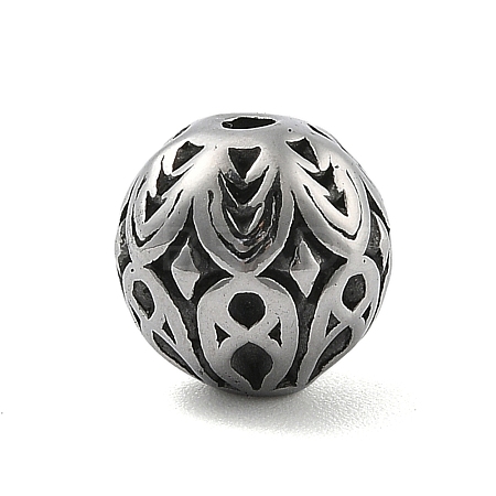 316 Surgical Stainless Steel Beads STAS-S173-03AS-1