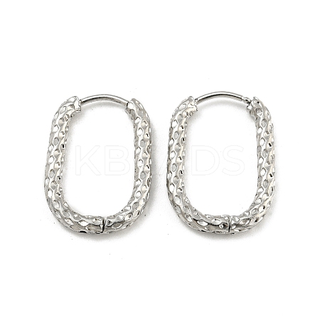 Non-Tarnish 304 Stainless Steel Hoop Earring LS-STAS-A091-17B-P-1