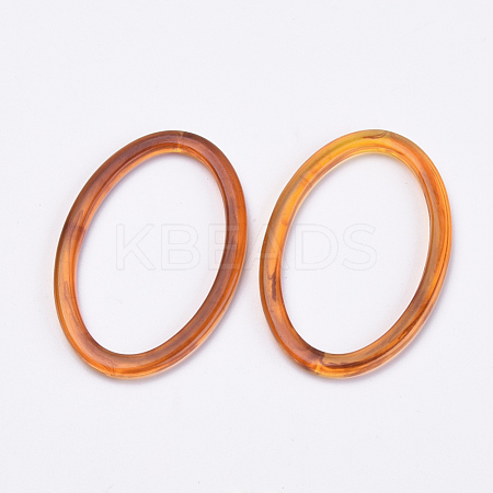 Acrylic Link Rings X-OACR-S016-37-1
