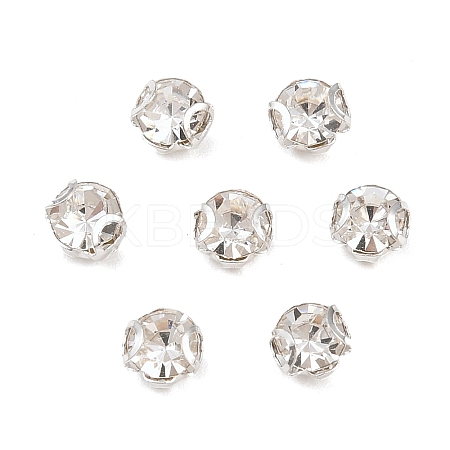 Flat Round Sew on Rhinestone Montee Beads STAS-B107-01A-01S-1