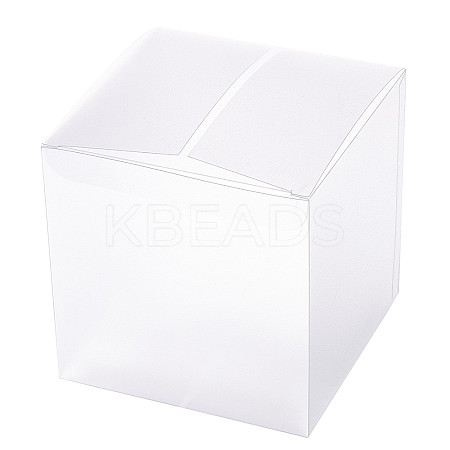 Frosted PVC Rectangle Favor Box Candy Treat Gift Box CON-BC0006-38-1