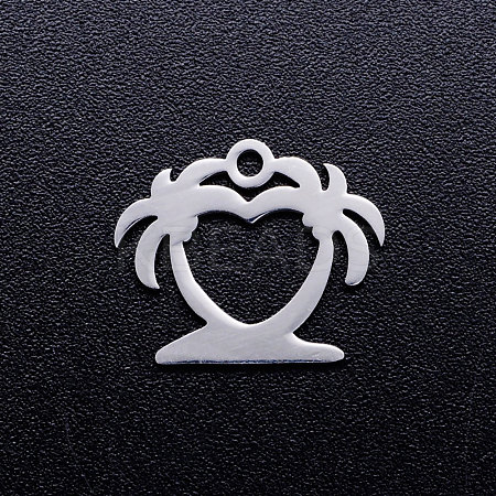 Tarnish Resistant 201 Stainless Steel Hollow Charms STAS-Q201-JN294-1-1