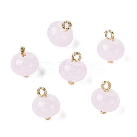 Alloy Glass Pendants GLAA-P080-03G-05-1