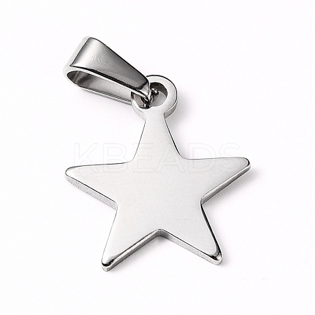 Tarnish Resistant 304 Stainless Steel Pendants STAS-I127-010P-1