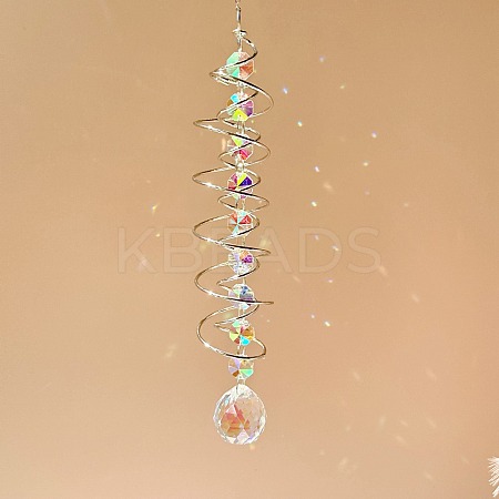 Teardrop Glass Suncatchers PW-WG78AA0-04-1
