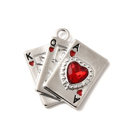 Alloy Enamel Pendants FIND-H015-14P-01-1